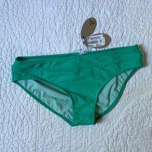 NWT Prana Ramba Bikini Bottoms Large Aqua